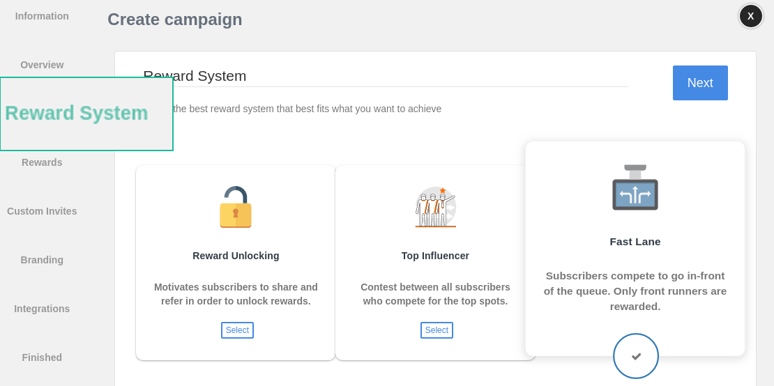 How to create a Fast Lane Campaign? – EarlyParrot Support